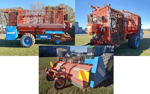 Products: Stacmec Loader Wagon, Defoliator & Fodder Beet Digger