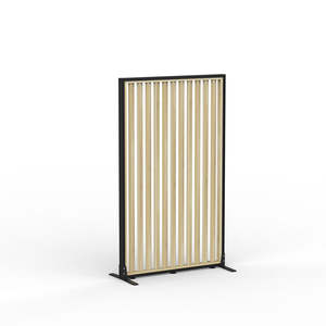 KNIGHT GROUP Studio Divide Freestanding Screen 1500H - Black Frame
