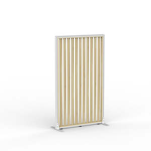 KNIGHT GROUP Studio Divide Freestanding Screen 1500H - White Frame