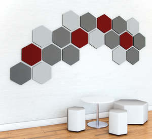 BOYD Acoustic Peel n Stick Hexagon TILE