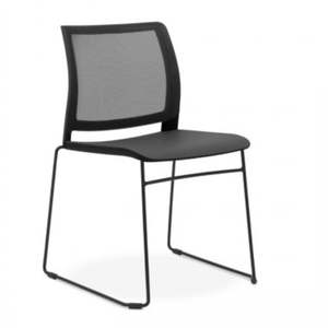 CHAIR SOLUTIONS CS 02 Mesh-back Sled Chair