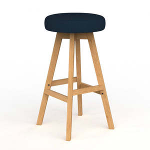 KNIGHT GROUP Luna Button Bar Stool