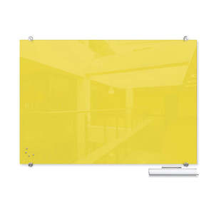 Glass Boards: GLASS Writing Board - Yellow