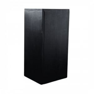 Wooden Black Plinths - Dobsons Marquee & Party Hire