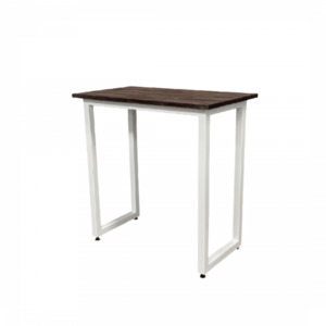 Product Hire: Bar Leaner - White Metal - Dobsons Marquee & Party Hire