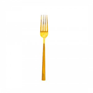Gold Table Fork - Dobsons Marquee & Party Hire