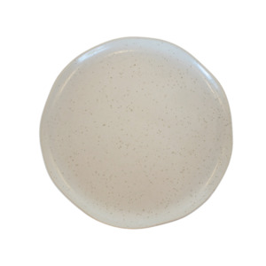 Cream Stone Dinner Plate - Dobsons Marquee & Party Hire