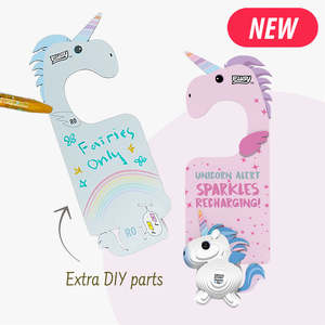 New Arrivals: D069 Door Hanger Unicorn Sky