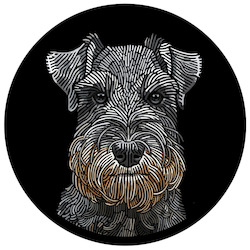 The Doggieology Pack: Doggieology Art - Schnauzer