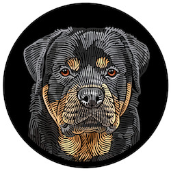 Doggieology Art - Rottweiler