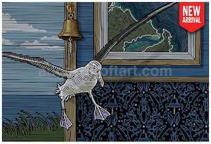 Angela Croft Art - Coming In Hot