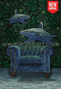 Angela Croft Art - Dark and Sharky