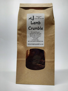 Products: Lamb Crumble DogHouse Deli