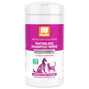 All Grooming: Nootie Waterless Shampoo Wipes - Japanese Cherry Blossom
