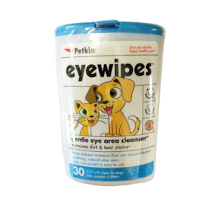 All Grooming: Petkin Tear Stain Eye Wipes - 30pk