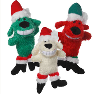 Dog Toy: Loofa Santa (Small)