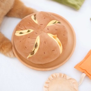 All: Cheesy Bread Nosework Enrichment Toy | Silent