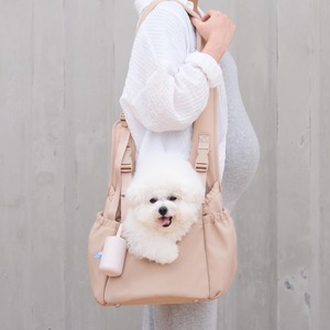 [New Colors!] Carry Me Crossbody Carrier | Dog & Cat Carrier: Desert
