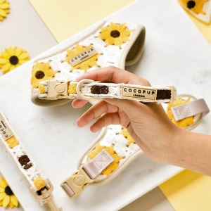 Sunflower Patch Collar: Large