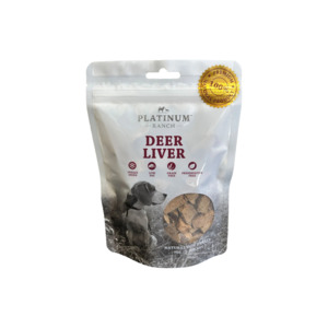 Dog Treats: Platinum Ranch Deer Liver Dog Treat 90g