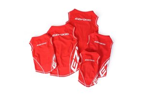 EzyDog Rashie Vest in Red (All Sizes) UV Rating 50+