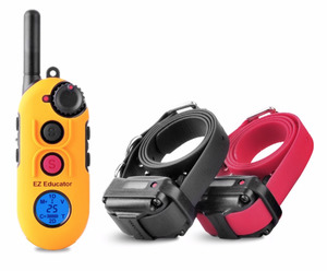 EZ-902 2-Dog Easy Educator Remote Dog Trainer With RX-120 (large receivers) and &hellip;