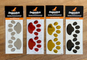 Products: Paw print stickers