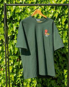 Devils Lettuce Graphic Tee - Dark Fern