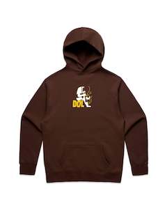 Sax 'n' Soul Graphic Hoodie - Chestnut