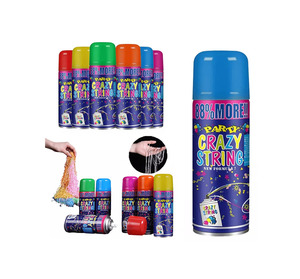 Products: Crazy String Party String 250ml Assorted Each - Dollar Mart $2 And More