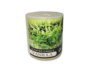 Products: Scented Pillar Candle H: 7.5cm X D: 7cm Assorted - Dollar Mart $2 And More