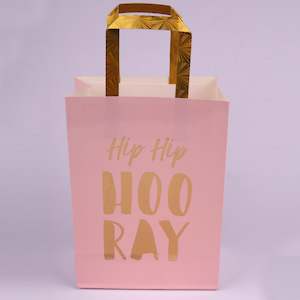 Luxe Pink: Luxe pink party bags 3pk