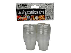 DRESSING CONTAINERS 30ML X 18