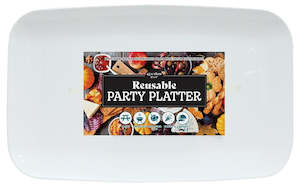 Kitchenware: PARTY PLATTER REUSABLE 45 x 28CM
