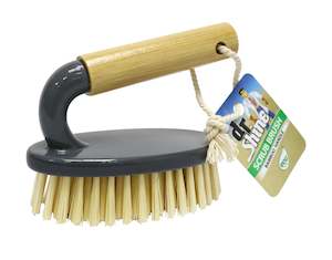 Bamboo Scrub Brush 12.5cm