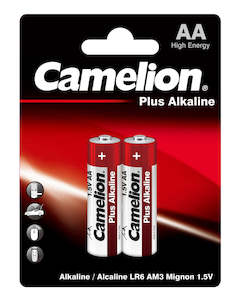 Batteries And Electrical: Camelion Alkaline Battery AA 2pc