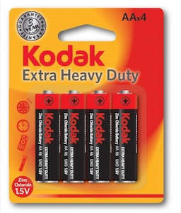 Batteries And Electrical: Kodak AA batteries 4pk