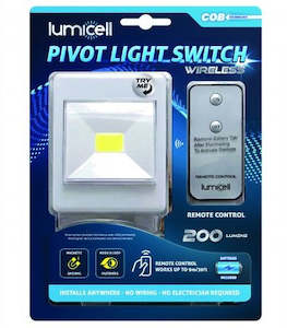 Batteries And Electrical: Pivot Light Switch with Remote