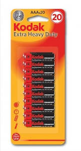 Kodak BATT H/DUTY - AAA 20/PACK