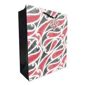 Gift Wrapping: Gift Bag Maori Design Lge