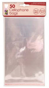 Gift Wrapping: CELLO BAGS 23X15CM 50PK