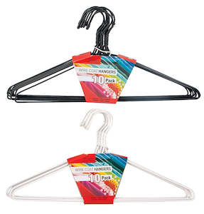 Laundry: COAT HANGER 10PK 2ASST