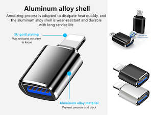 Lightning to USB Female OTG