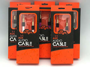 Fabric Noodle Style Aux Cable