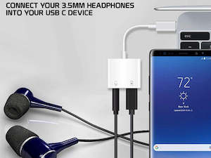 Cables And Accessories: TYPE C & AUX SPLITTER