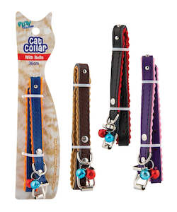 Pet Accessories: CAT COLLAR W/BELL