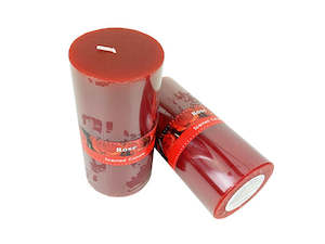 Candles And Incense: Scented Pillar Candle 7x14cm Red Rose