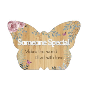 Plaques: Spring Butterfly Plaque Someone Special