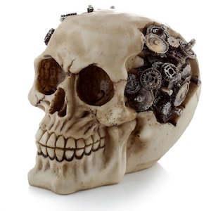 Fantasy: Steampunk Style Skull w/Cogs & Gears