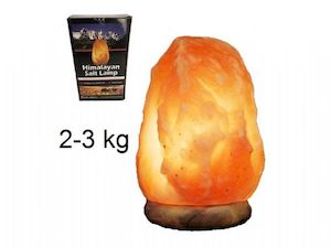 SALT LAMP 2-3KG W/DIMMER & 2 BULBS